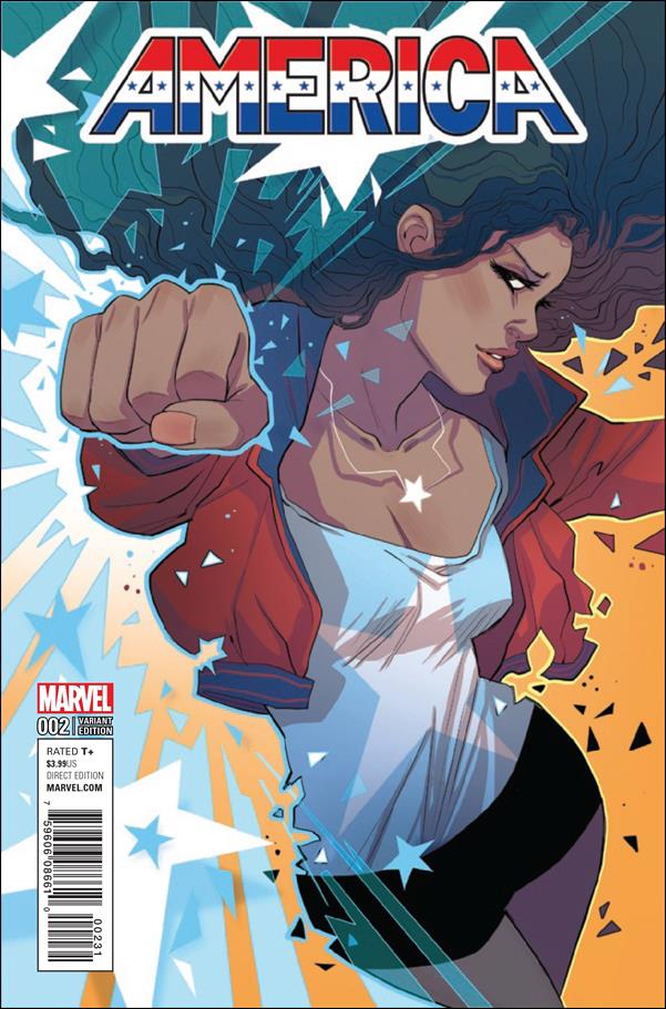 America (2017) issue 2-B Marguerite Sauvage 1:25 Cover
