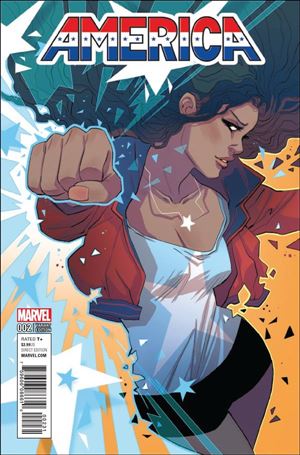 America (2017) issue 2-B Marguerite Sauvage 1:25 Cover