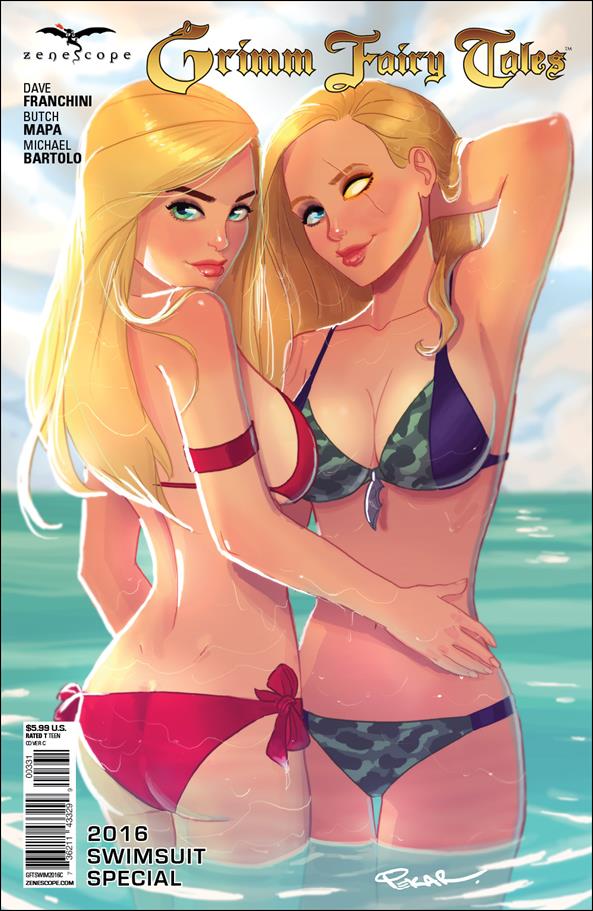 Grimm Fairy Tales 2016 Swimsuit Special issue nn-C Joe Pekar Cover
