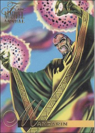 Marvel Annual Flair '95 (Base Set) card 140 Mandarin