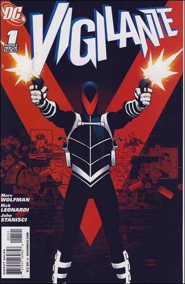 Vigilante (2009) issue 1-B Andrew Robinson 1:10 Cover