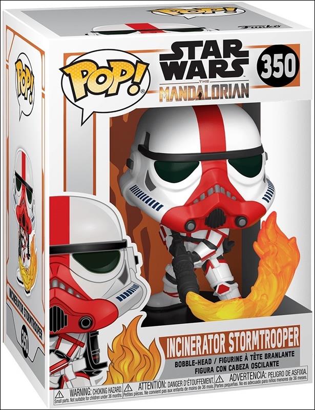 POP! Star Wars figure 350 Incinerator Stormtrooper