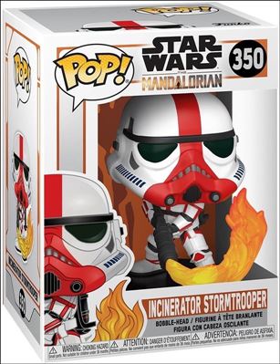 POP! Star Wars figure 350 Incinerator Stormtrooper