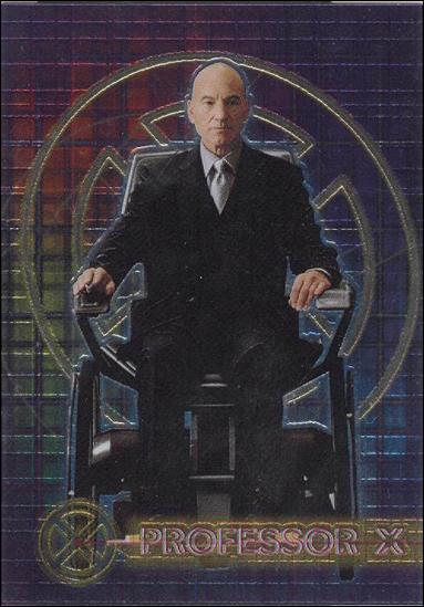 X-Men: The Movie (Double Sided Finest Chromium Subset) card C1 Professor X