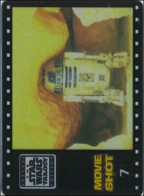 Star Wars Trilogy Special Edition Movie Shot Cels UK (Promo) card 7