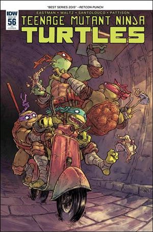 Teenage Mutant Ninja Turtles (2011) issue 56-C Pablo Tunica 1:10 Cover