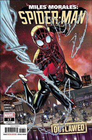 Miles Morales: Spider-Man (2018) issue 17 Javi Garron Cover