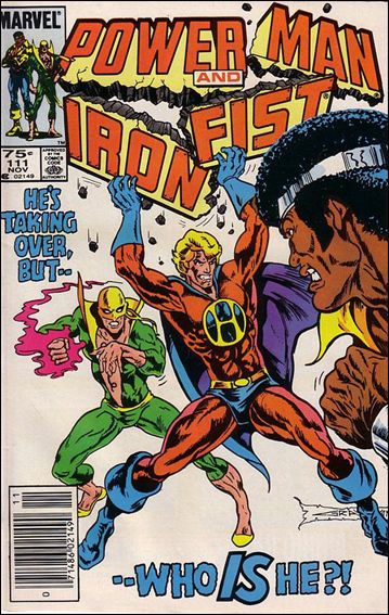 Power Man and Iron Fist (1978) issue 111-B Canadian Price Cover