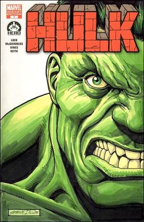 Hulk 100 (Hero Initiative) Cover Project issue 2 Steve Dillon Cover