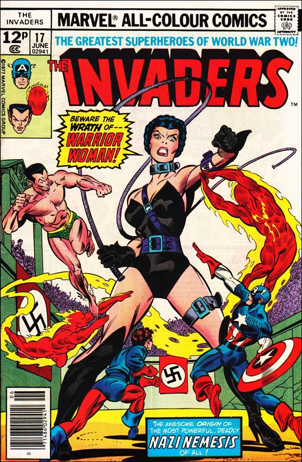 Invaders (1975) issue 17-C UK Price Cover