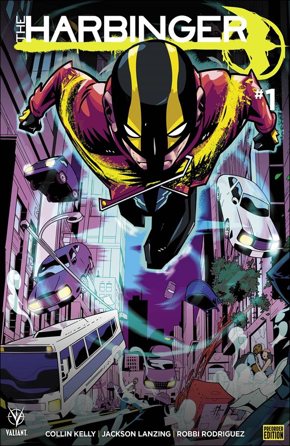 Harbinger (2021) issue 1-D Damion Scott Pre Order Cover