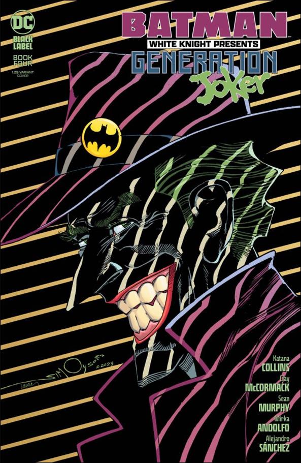 Batman: White Knight Presents - Generation Joker issue 4-C Walter Simonson 1:25 Cover