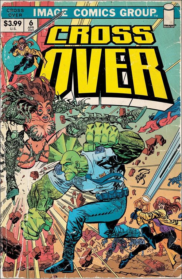Crossover (2020) issue 6-C Erik Larsen Cover