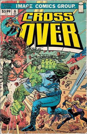 Crossover (2020) issue 6-C Erik Larsen Cover