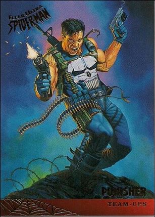 Fleer Ultra Spider-Man (Base Set) card 125 Punisher