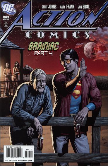 Action Comics (1938) issue 869 Recalled "Beer" Cover