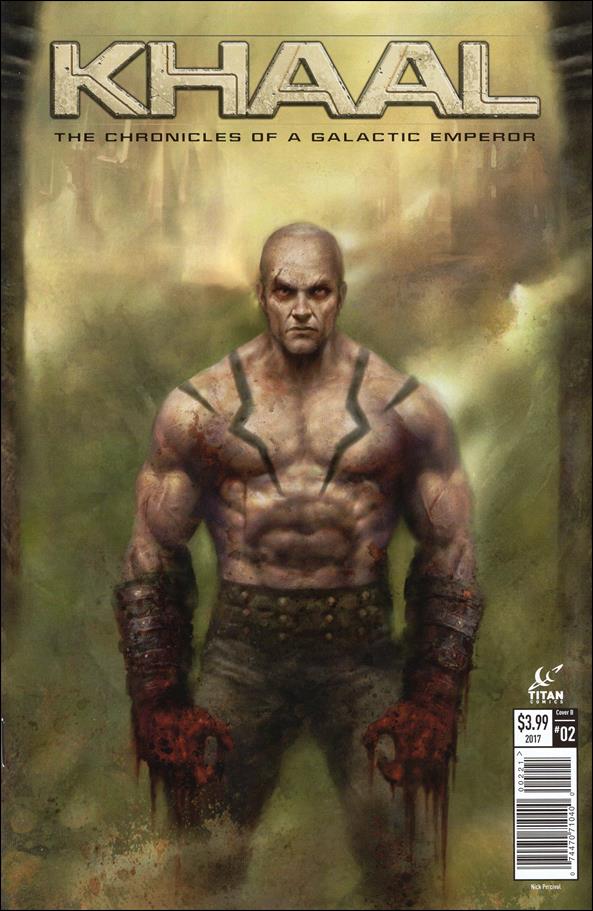 Khaal Volume 1: The Chronicles of a Galactic Emperor issue 2-B Nick Percival Cover