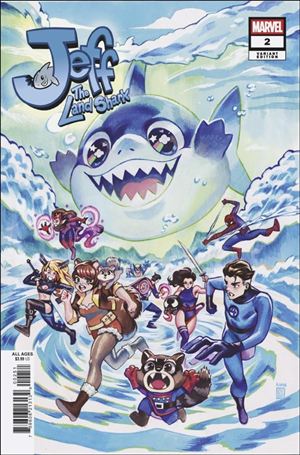 Jeff the Land Shark issue 2.00-E Rian Gonzales Cover