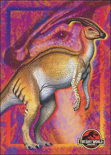 Lost World: Jurassic Park (Base Set) card 50 Parasaurolophus