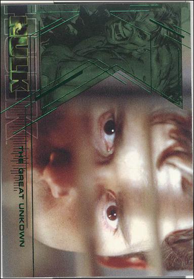 Hulk Film and Comic Cards (Base Set) card 47 The Great Unknown