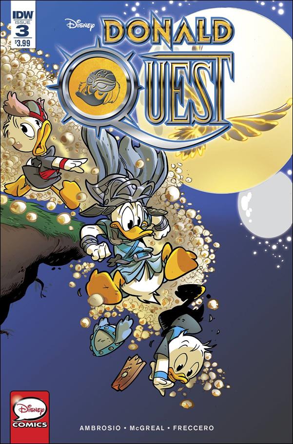 Donald Quest issue 3 Francesco D'Ippolito Cover