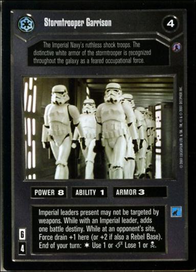 Star Wars: Reflections III (Base Set) card 29 Stormtrooper Garrison