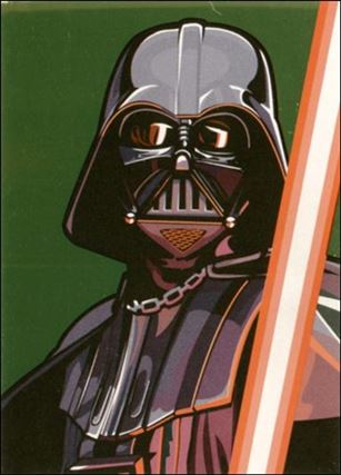 Star Wars Galaxy: Series 5 (Foil Subset) card 14-C Darth Vader Gold Foil 1/770