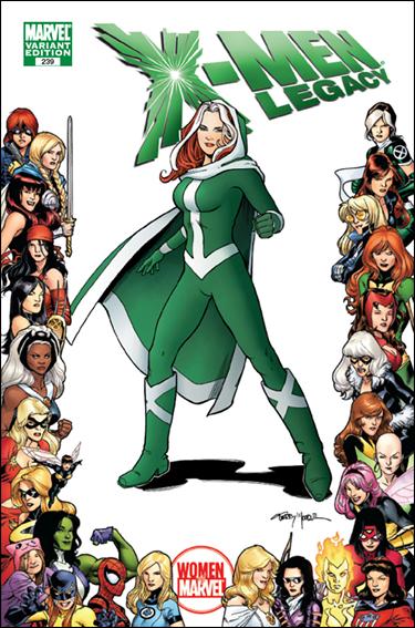 X-Men Legacy (2008) issue 239-B Terry Moore 1:15 "Women Frame" Cover