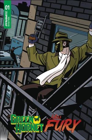 Green Hornet / Miss Fury issue 1-D Jacob Edgar Cover