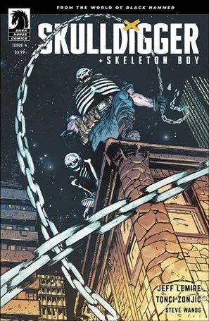 Skulldigger and Skeleton Boy issue 4-B Dan Johnson Cover