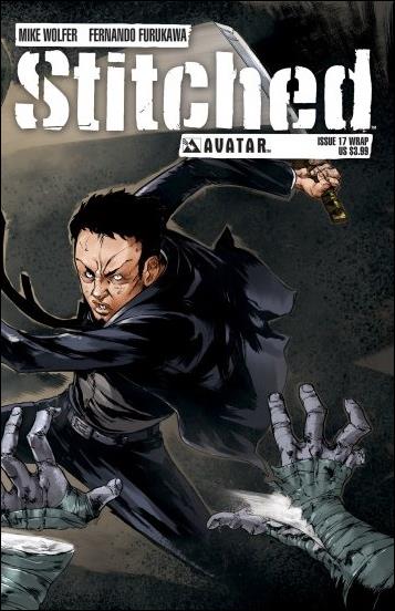 Stitched issue 17-B Wraparound Cover