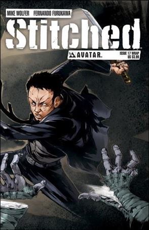 Stitched issue 17-B Wraparound Cover