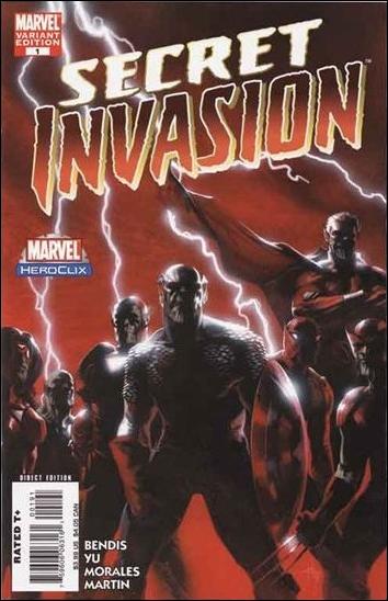 Secret Invasion (2008) issue 1-I Gabriele Dell'Otto Heroclix Cover 1/2000