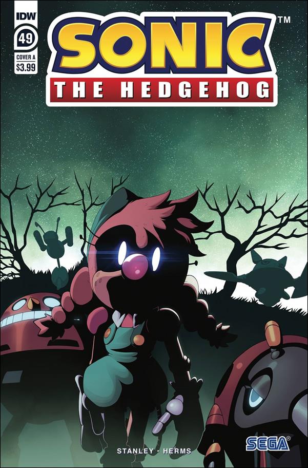 Sonic the Hedgehog (2018) issue 49 Adam Bryce Thomas Cover