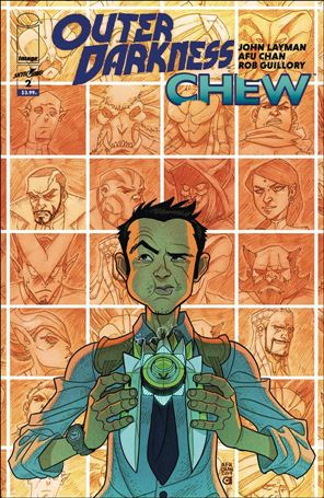 Outer Darkness/Chew issue 2 Afu Chan Cover