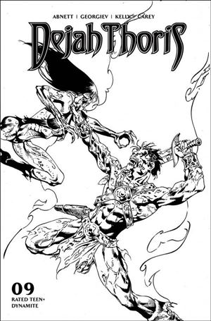 Dejah Thoris (2019) issue 9-G Roberto Castro 1:7 Black & White Cover