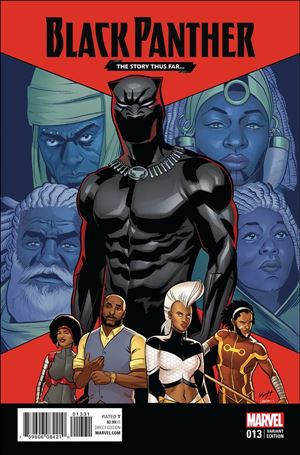 Black Panther (2016) issue 13-C Wilfredo Torres The Story Thus Far... Cover