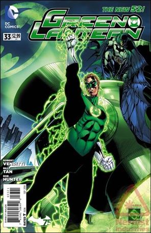 Green Lantern (2011) issue 33-D Ethan Van Sciver Batman 75th Anniversary Cover