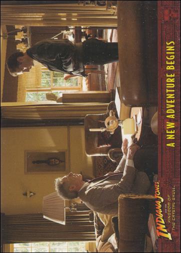 Indiana Jones and the Kingdom of the Crystal Skull (Base Set) card 39 A New Adventure Begins