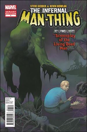 Infernal Man-Thing issue 1-B Kevin Nowlan 1:15 Cover