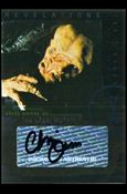 X-Files: I Want to Believe (Autograph Subset) card A-7 Chris Owens as the Great Mutato