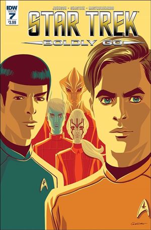 Star Trek: Boldly Go issue 7 George Caltsoudas Cover