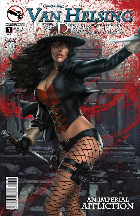 Grimm Fairy Tales Presents Van Helsing vs Dracula issue 1-B Jarreau Wimberly Cover