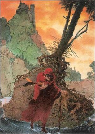 Charles Vess (Base Set) card 47 An Apple for the Pretty Lady