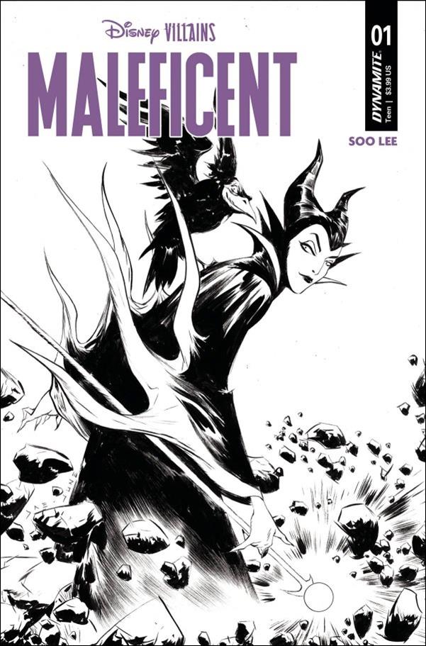 Disney Villains: Maleficent issue 1-I Jae Lee 1:15 B&W Cover