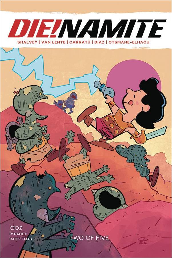 Die!namite issue 2-G Jacob Edgar "Peanuts" Cover