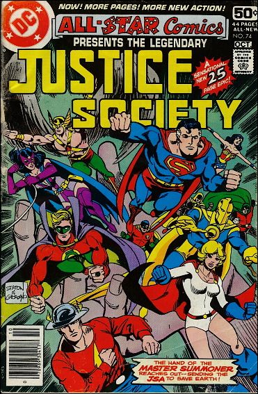 All Star Comics (1940) 74-A by DC
