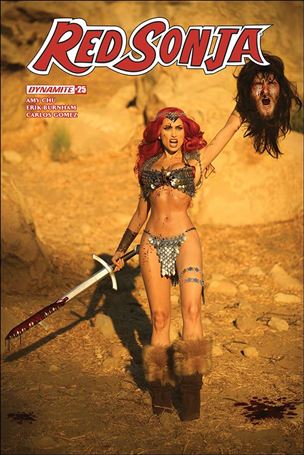 Red Sonja (2017) issue 25-E Cosplay Photo Cover