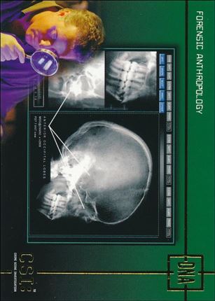 CSI: Crime Scene Investigation - Series One (Gold Foil Set B) Cover Image 2