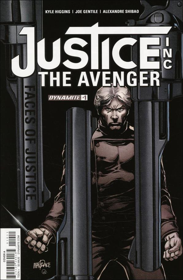 Justice Inc: The Avenger (2017) issue 1 Tom Mandrake Cover